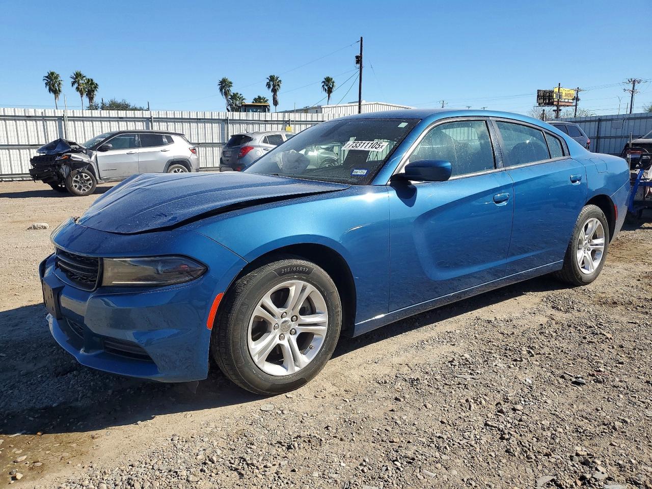 2022 DODGE CHARGER SXT | 2C3CDXBG2NH259133 | UPCARS