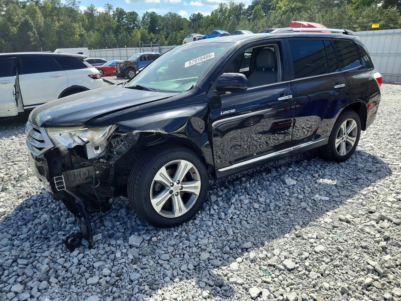 2013 TOYOTA HIGHLANDER LIMITED | 5TDDK3EH6DS197500 | UPCARS
