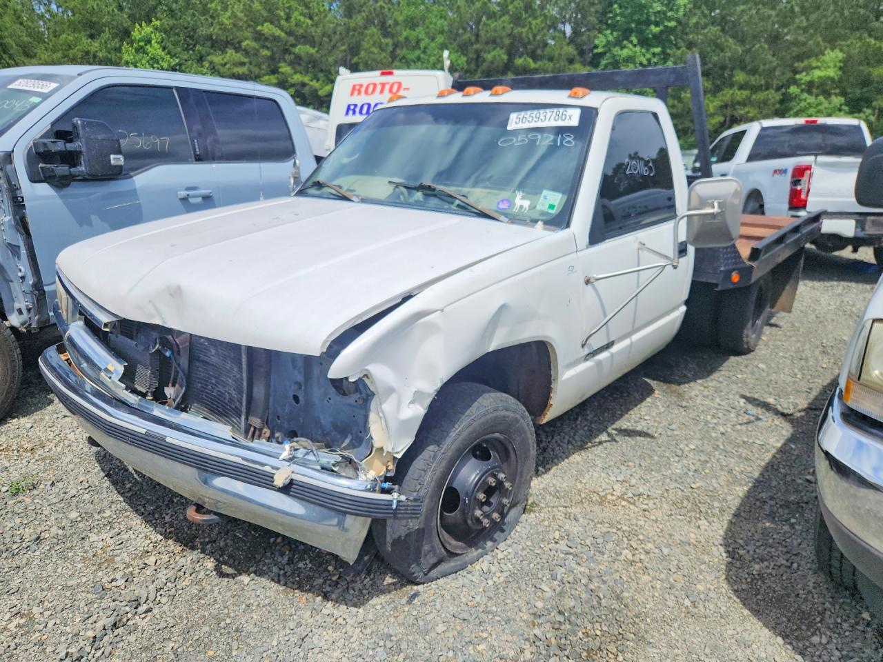 1999 CHEVROLET GMT FLATBED TRUCK | 1GBJC34RXXF059218 | UPCARS