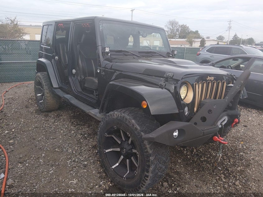 2014 JEEP WRANGLER UNLIMITED SAHARA | 1C4HJWEGXEL170252 | UPCARS