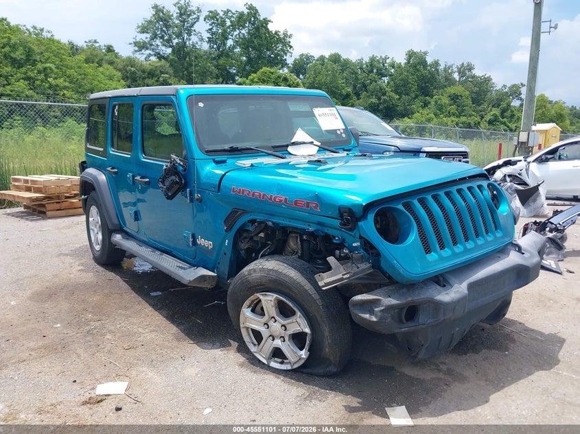2020 JEEP WRANGLER UNLIMITED SPORT S 4X4 | 1C4HJXDG1LW270680 | UPCARS