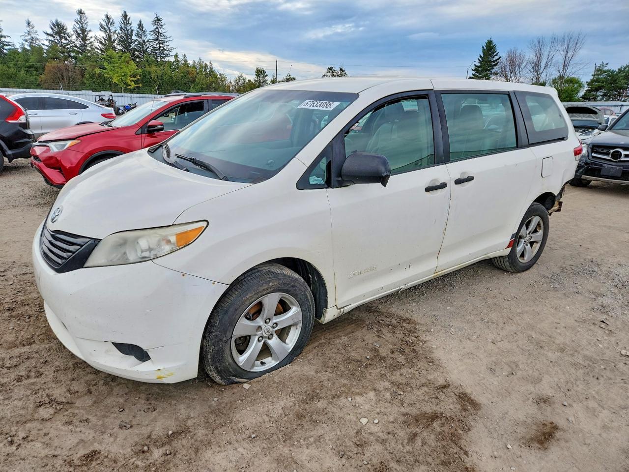 2014 TOYOTA SIENNA L 7-PASSENGER | 5TDZK3DCXES449309 | UPCARS