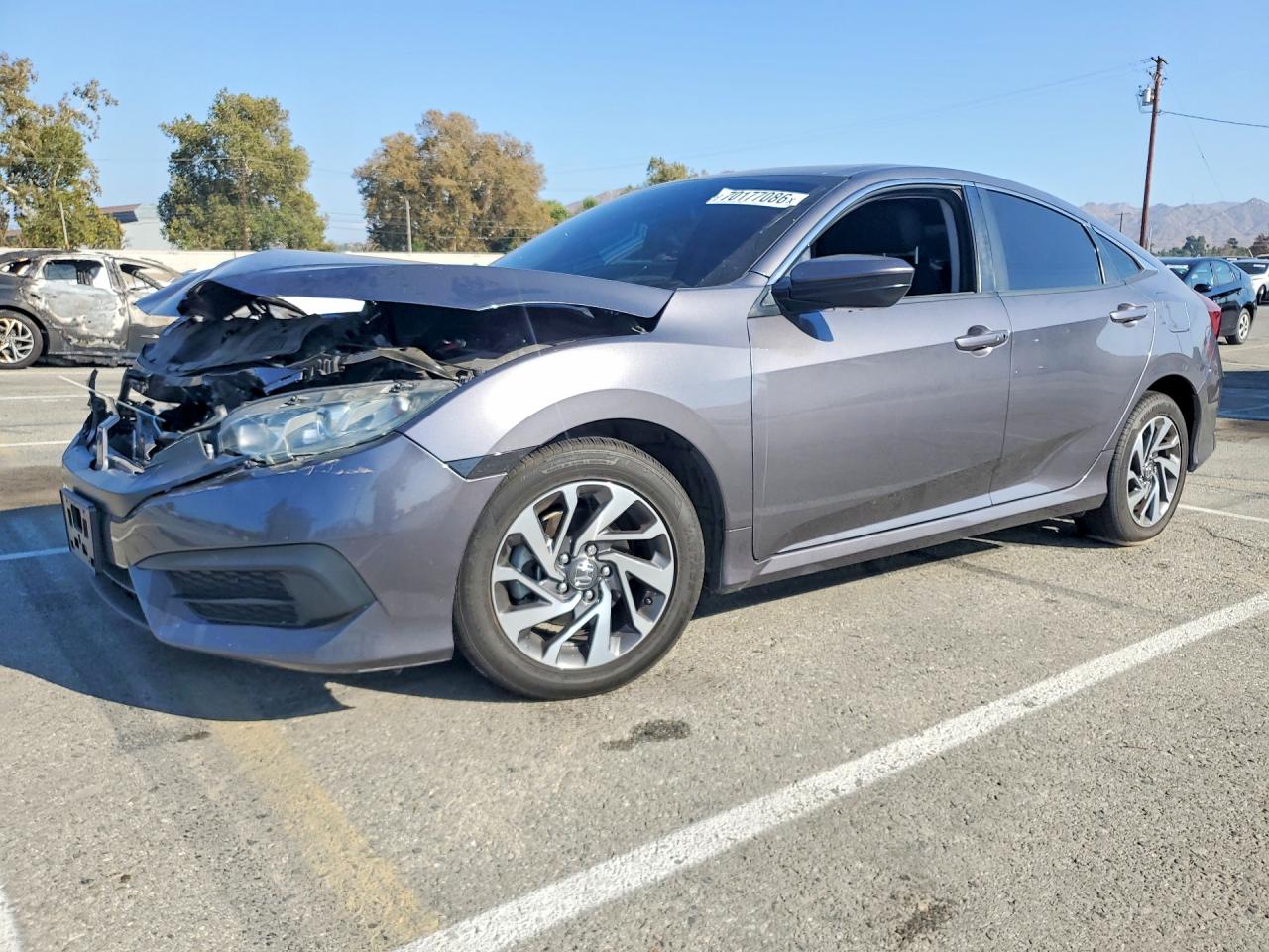 2018 HONDA CIVIC EX | 2HGFC2F77JH599396 | UPCARS