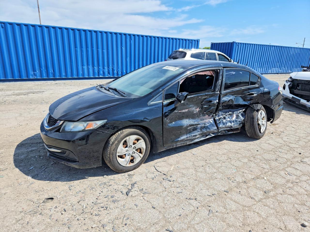 2013 HONDA CIVIC LX | 19XFB2F5XDE022443 | UPCARS