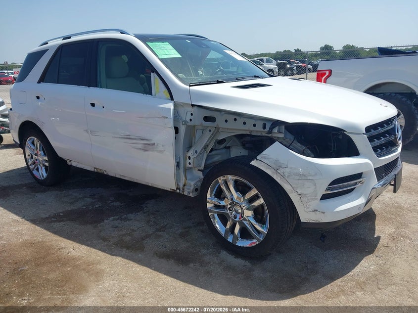 2015 MERCEDES-BENZ ML 350 | 4JGDA5JBXFA512715 | UPCARS