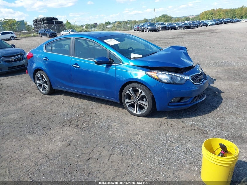 2015 KIA FORT EX | KNAFZ4A81F5300201 | UPCARS