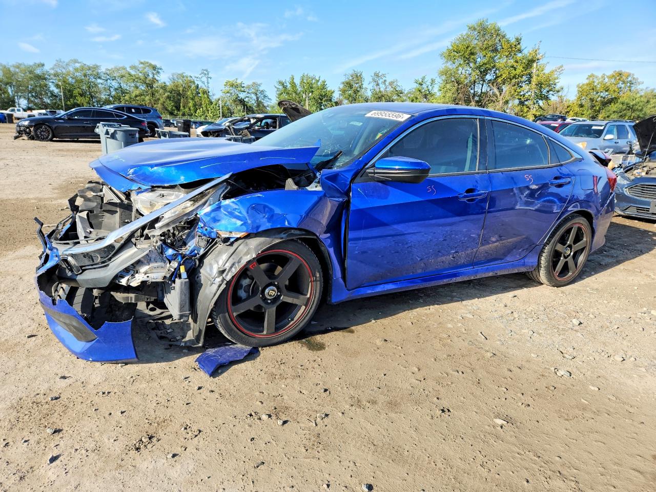 2016 HONDA CIVIC LX | 19XFC2F58GE079662 | UPCARS