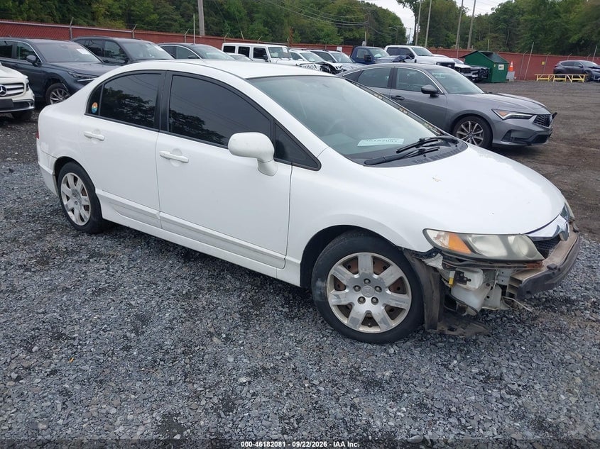 2011 HONDA CIVIC LX | 2HGFA1F5XBH309975 | UPCARS