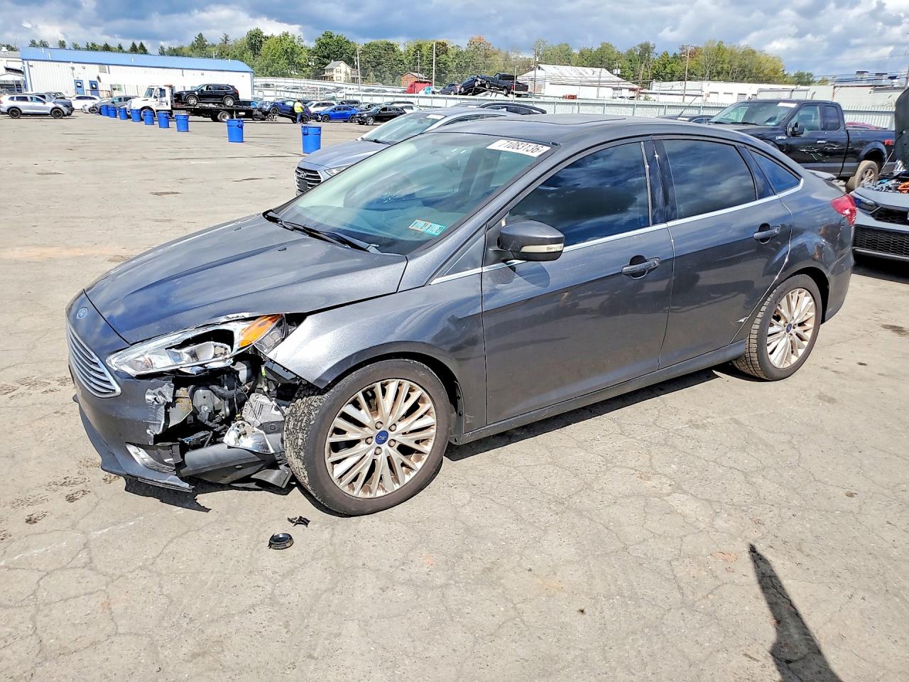 2018 FORD FOCUS TITANIUM | 1FADP3J25JL314764 | UPCARS