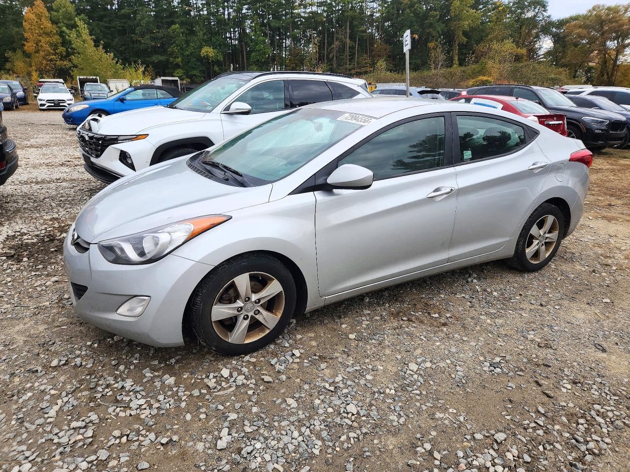 2013 HYUNDAI ELANTRA GLS | 5NPDH4AE0DH437307 | UPCARS