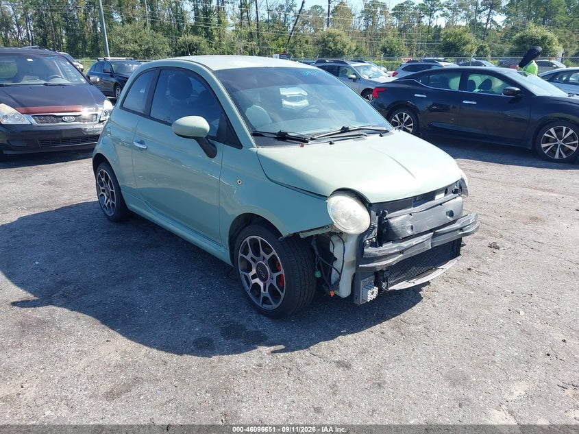 2012 FIAT 500 SPORT | 3C3CFFBR2CT110148 | UPCARS