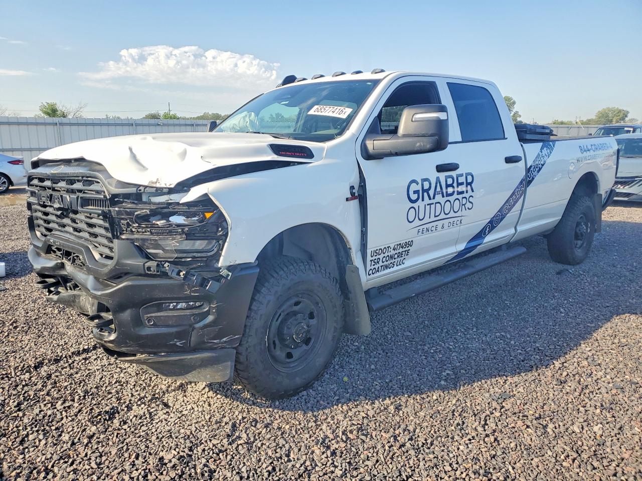 2025 RAM 2500 TRADESMAN | 3C63R5HL4SG553576 | UPCARS