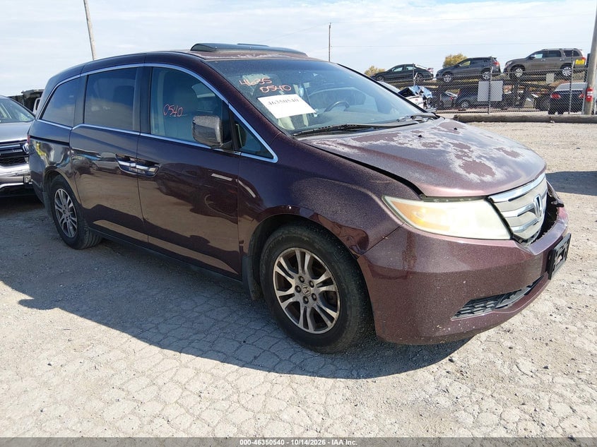 2011 HONDA ODYSSEY EX-L | 5FNRL5H65BB066407 | UPCARS