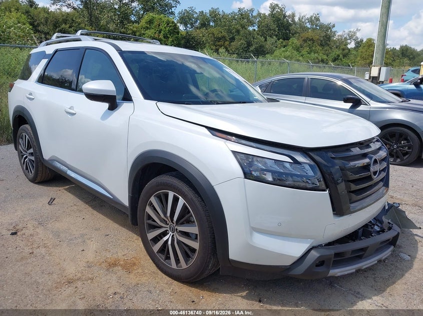 2025 NISSAN PATHFINDER PLATINUM FWD | 5N1DR3DG1SC282050 | UPCARS