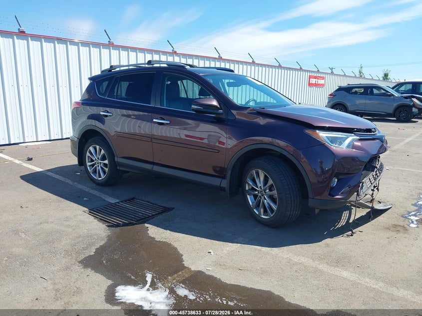 2017 TOYOTA RAV4 LIMITED | 2T3DFREV1HW660533 | UPCARS