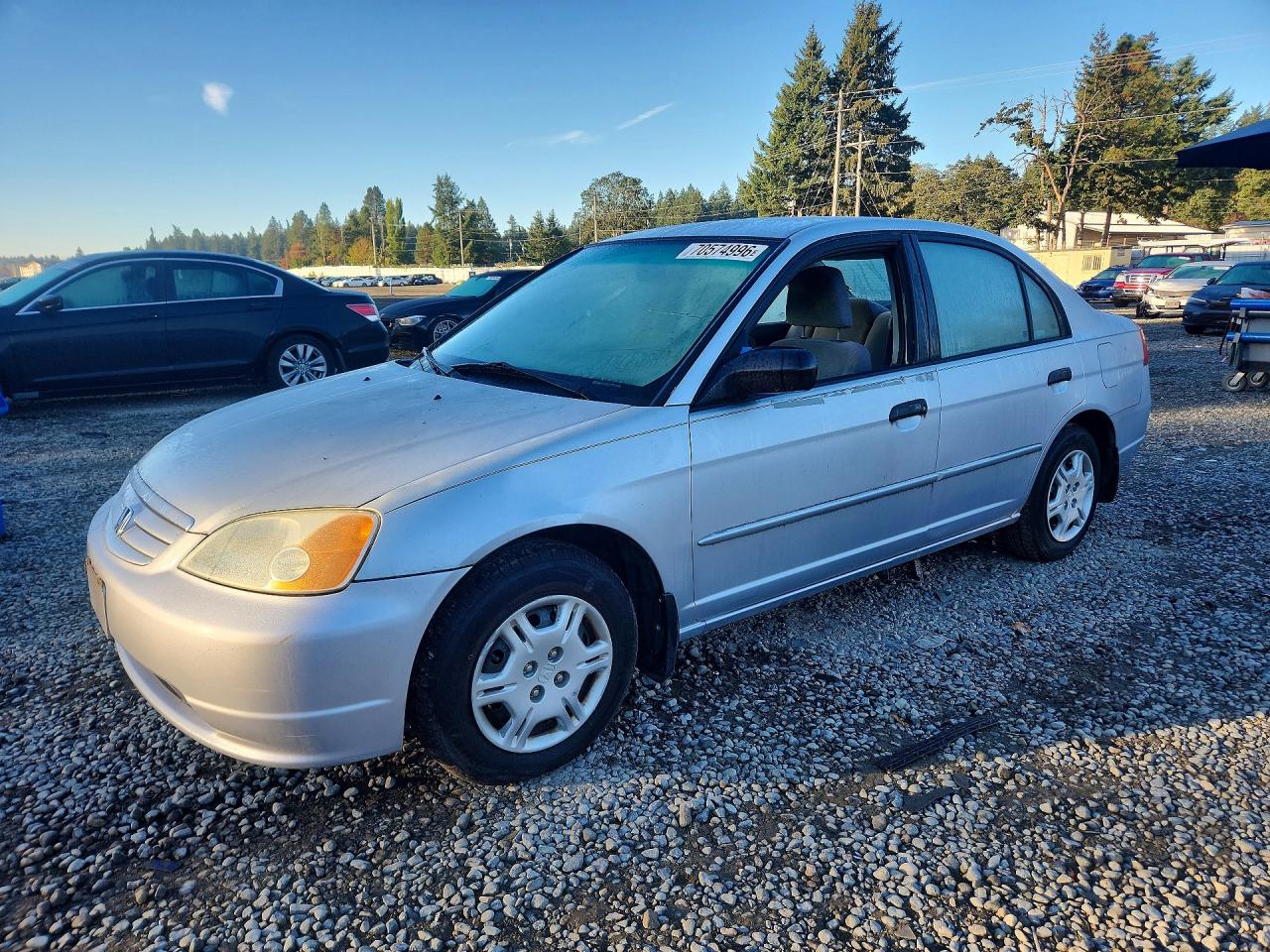 2001 HONDA CIVIC LX | 1HGES16521L075681 | UPCARS