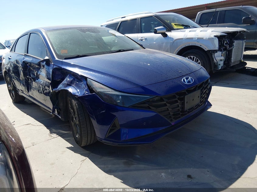 2021 HYUNDAI ELANTRA SEL | 5NPLM4AG2MH030422 | UPCARS