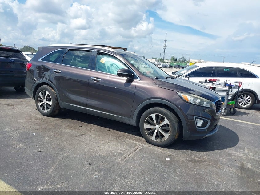 2016 KIA SORENTO 2.0T EX | 5XYPH4A13GG018034 | UPCARS