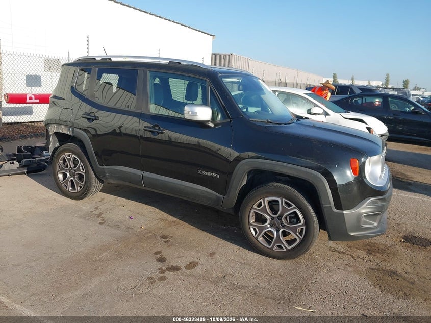 2015 JEEP RENEGADE LIMITED | ZACCJBDT2FPB88243 | UPCARS