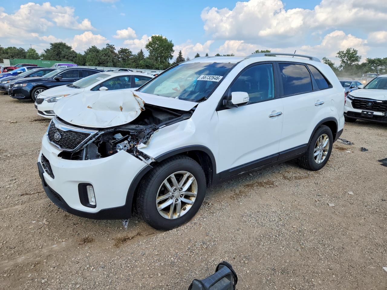 2014 KIA SORENTO LX | 5XYKT3A6XEG472728 | UPCARS