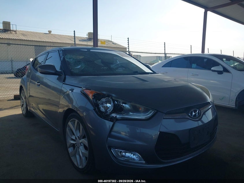 2012 HYUNDAI VELOSTER BASE W/BLACK | KMHTC6ADXCU066900 | UPCARS