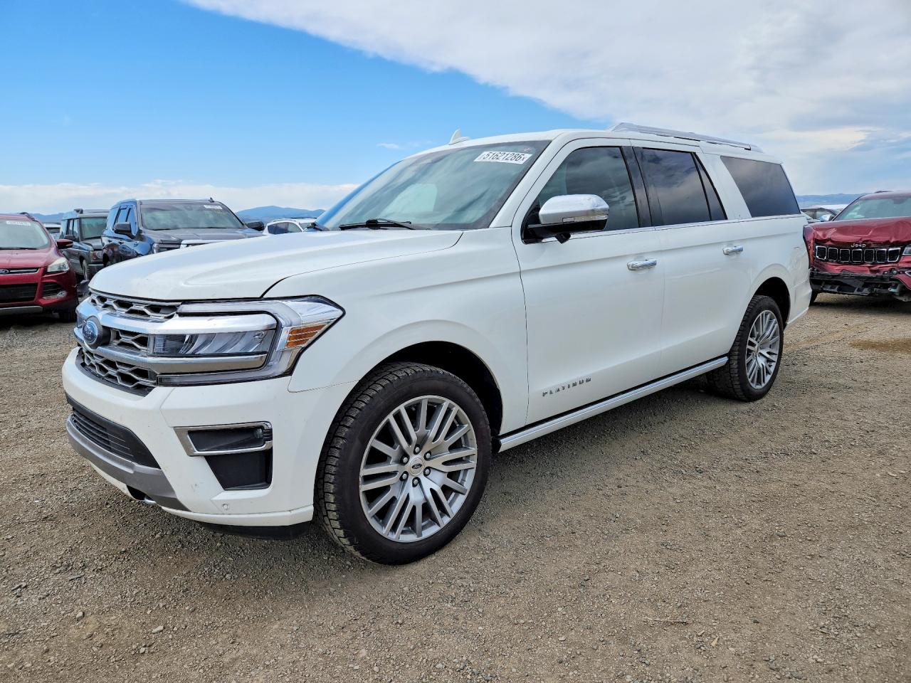 2023 FORD EXPEDITION MAX PLATINUM | 1FMJK1M85PEA27630 | UPCARS