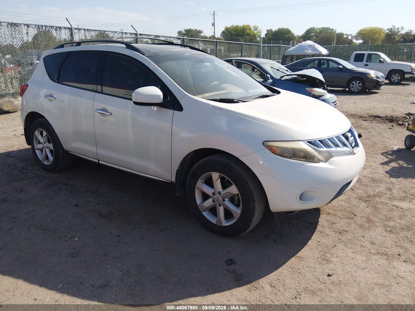 2009 NISSAN MURANO SL | JN8AZ18UX9W018818 | UPCARS