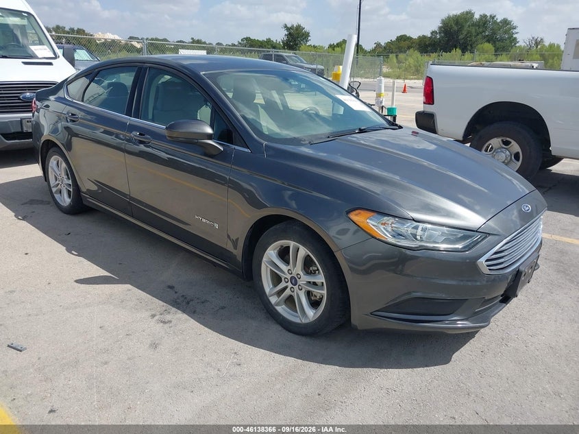 2018 FORD FUSION HYBRID S | 3FA6P0UU7JR100414 | UPCARS
