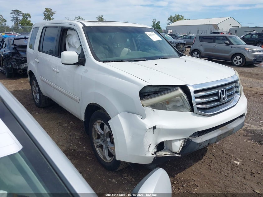 2014 HONDA PILOT EX-L | 5FNYF4H51EB056417 | UPCARS