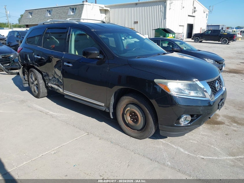 2013 NISSAN PATHFINDER PLATINUM | 5N1AR2MM7DC658627 | UPCARS