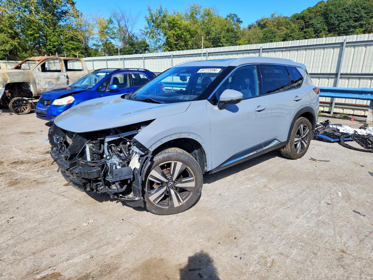 2022 NISSAN ROGUE PLATINUM | JN8BT3DD9NW270805 | UPCARS