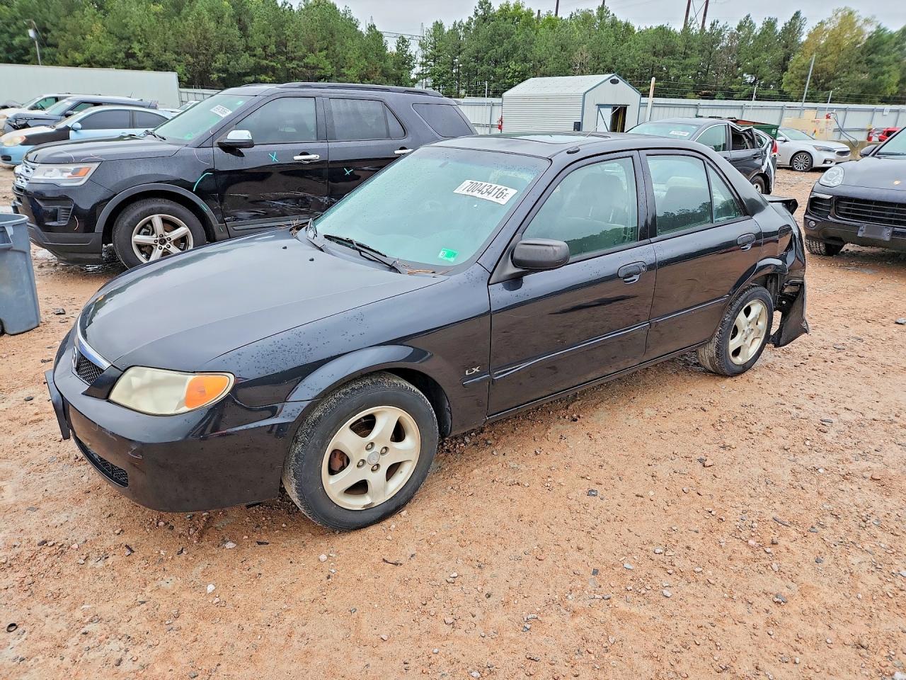 2002 MAZDA PROTEGE DX | JM1BJ225720540703 | UPCARS
