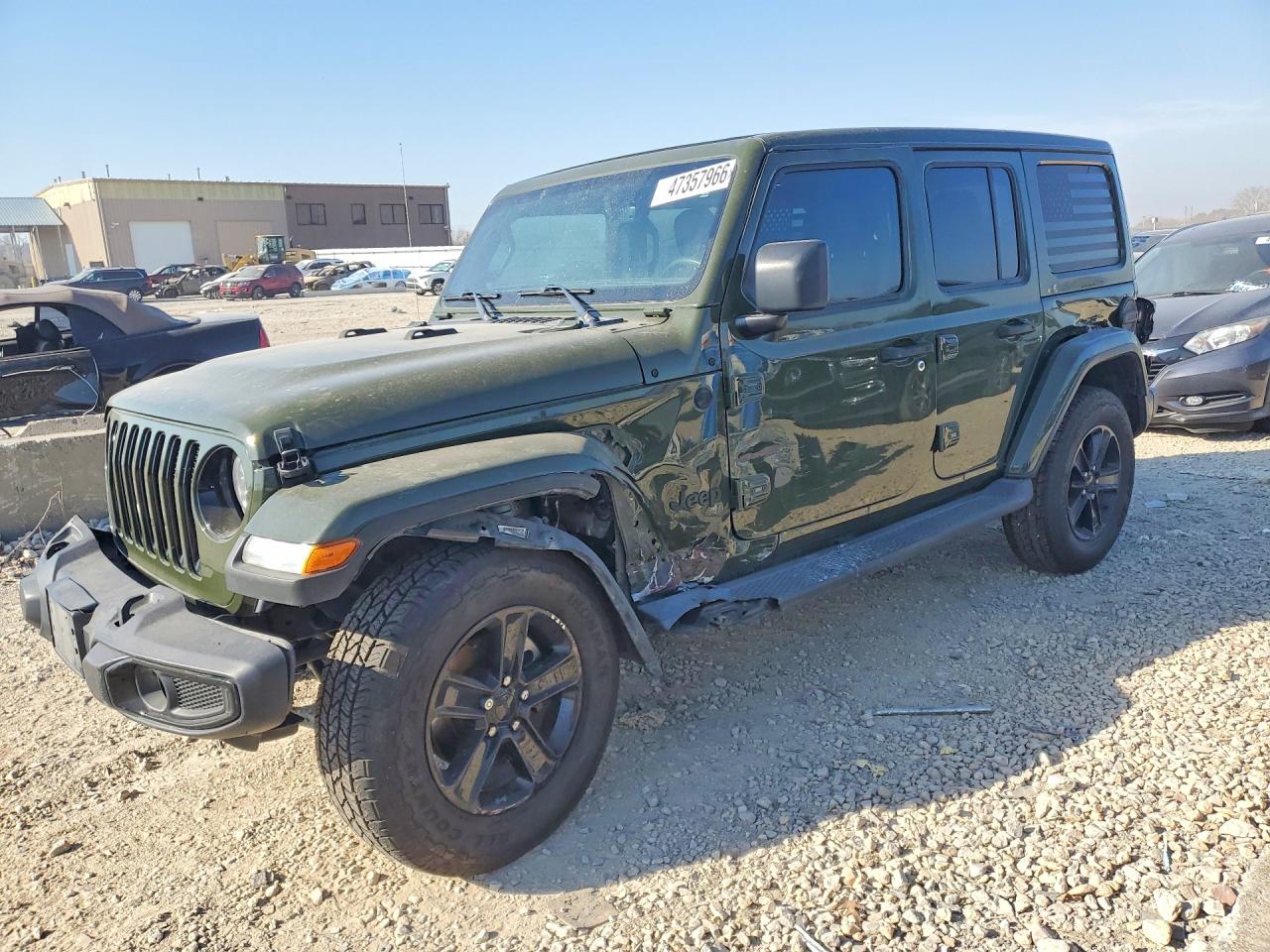 2021 JEEP WRANGLER SAHARA | 1C4HJXEN6MW556751 | UPCARS