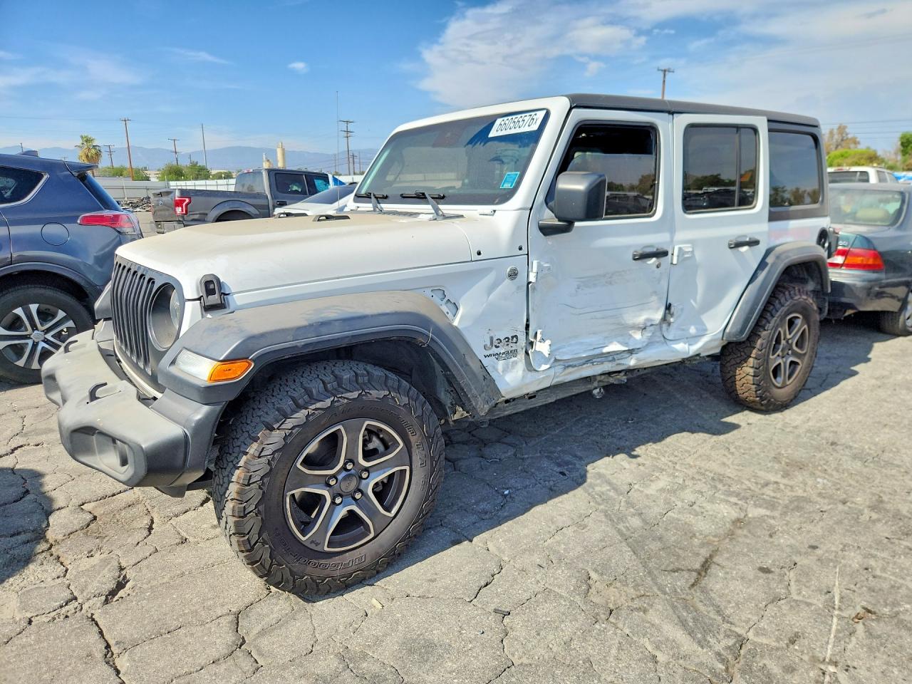 2020 JEEP WRANGLER SPORT | 1C4HJXDG5LW293640 | UPCARS
