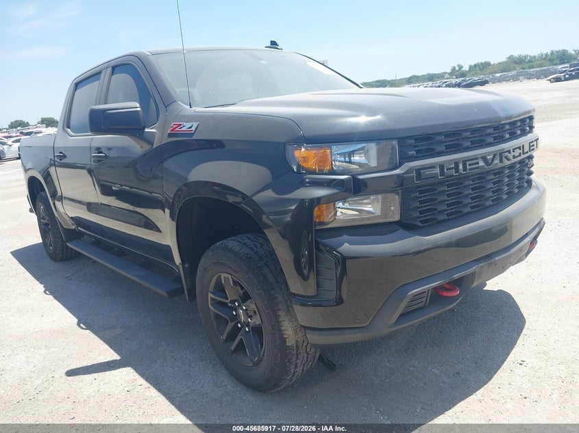 2021 CHEVROLET SILVERADO 1500 4WD  SHORT BED CUSTOM TRAIL BOSS | 1GCPYCEF4MZ169851 | UPCARS
