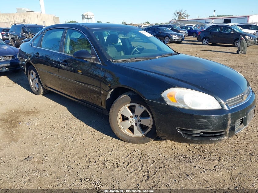 2008 CHEVROLET IMPALA LT | 2G1WT58N381346244 | UPCARS