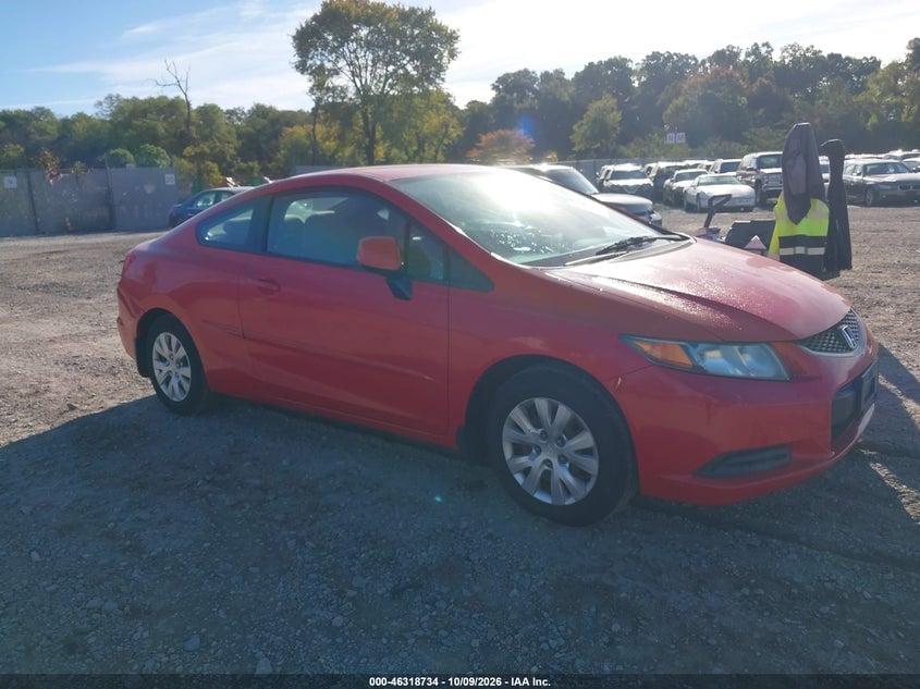 2012 HONDA CIVIC LX | 2HGFG3B53CH550519 | UPCARS