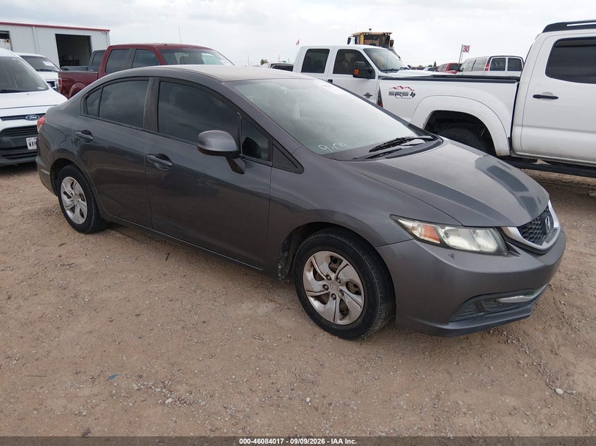 2013 HONDA CIVIC LX | 19XFB2F56DE036226 | UPCARS