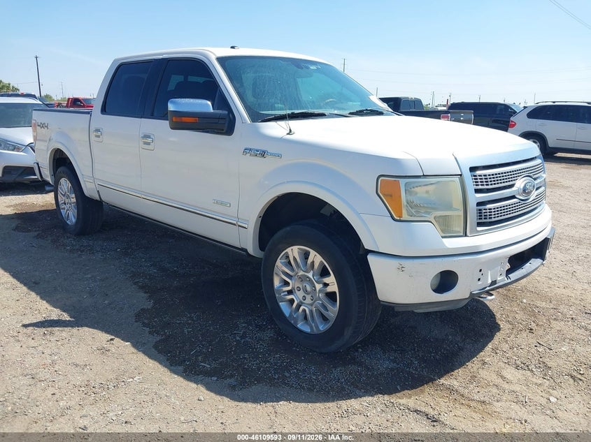 2012 FORD F-150 PLATINUM | 1FTFW1ET3CFB63485 | UPCARS