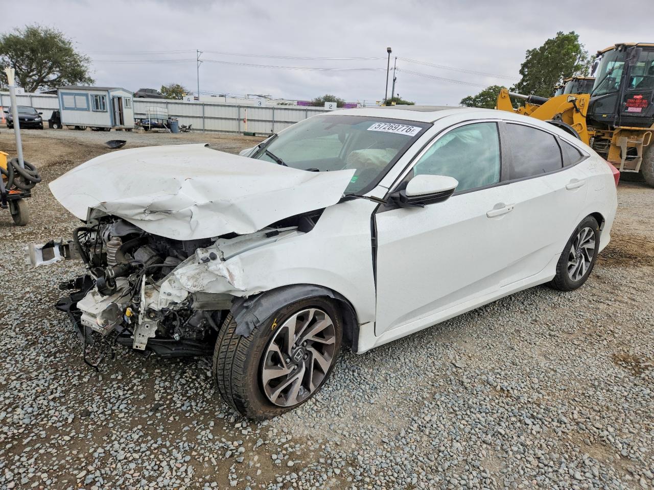 2016 HONDA CIVIC EX | 2HGFC2F72GH547604 | UPCARS