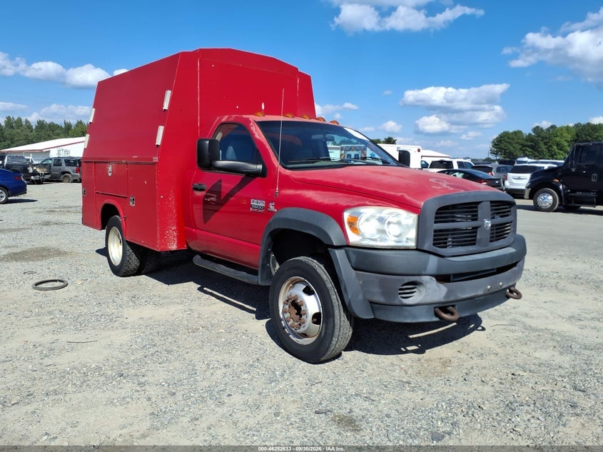 2008 DODGE RAM 5500 HD CHASSI ST/SLT | 3D6WD76A98G229253 | UPCARS