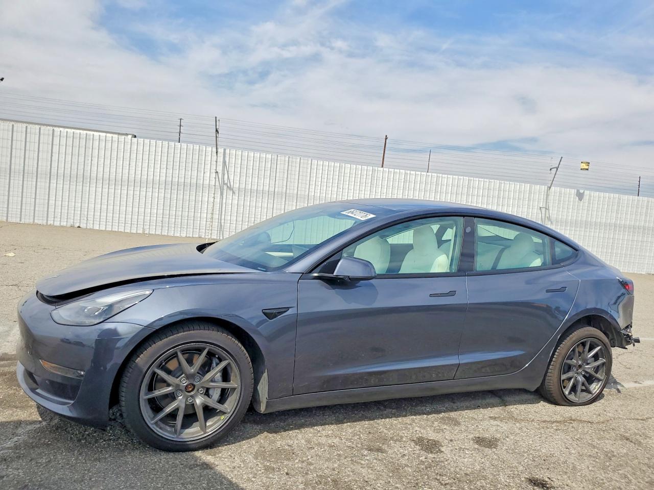 2022 TESLA MODEL 3 | 5YJ3E1EB2NF136752 | UPCARS