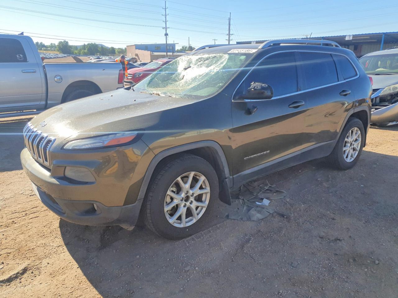 2014 JEEP CHEROKEE LATITUDE | 1C4PJMCS3EW203808 | UPCARS