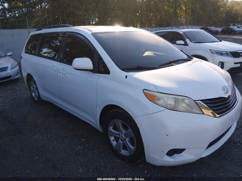 2012 TOYOTA SIENNA LE V6 8 PASSENGER | 5TDKK3DC5CS242583 | UPCARS