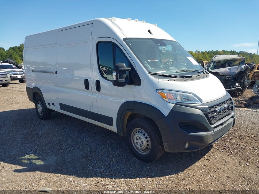 2025 RAM PROMASTER 3500 TRADESMAN HIGH ROOF 159 WB W/PASS SEAT | 3C6MRVHG3SE548632 | UPCARS