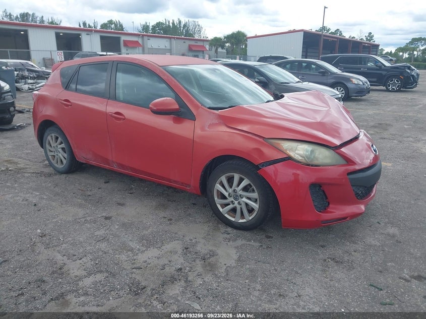 2013 MAZDA MAZDA3 I TOURING | JM1BL1L76D1748007 | UPCARS