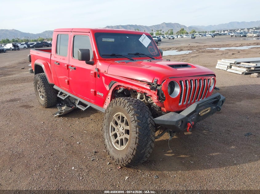 2020 JEEP GLADIATOR OVERLAND 4X4 | 1C6HJTFG1LL122947 | UPCARS