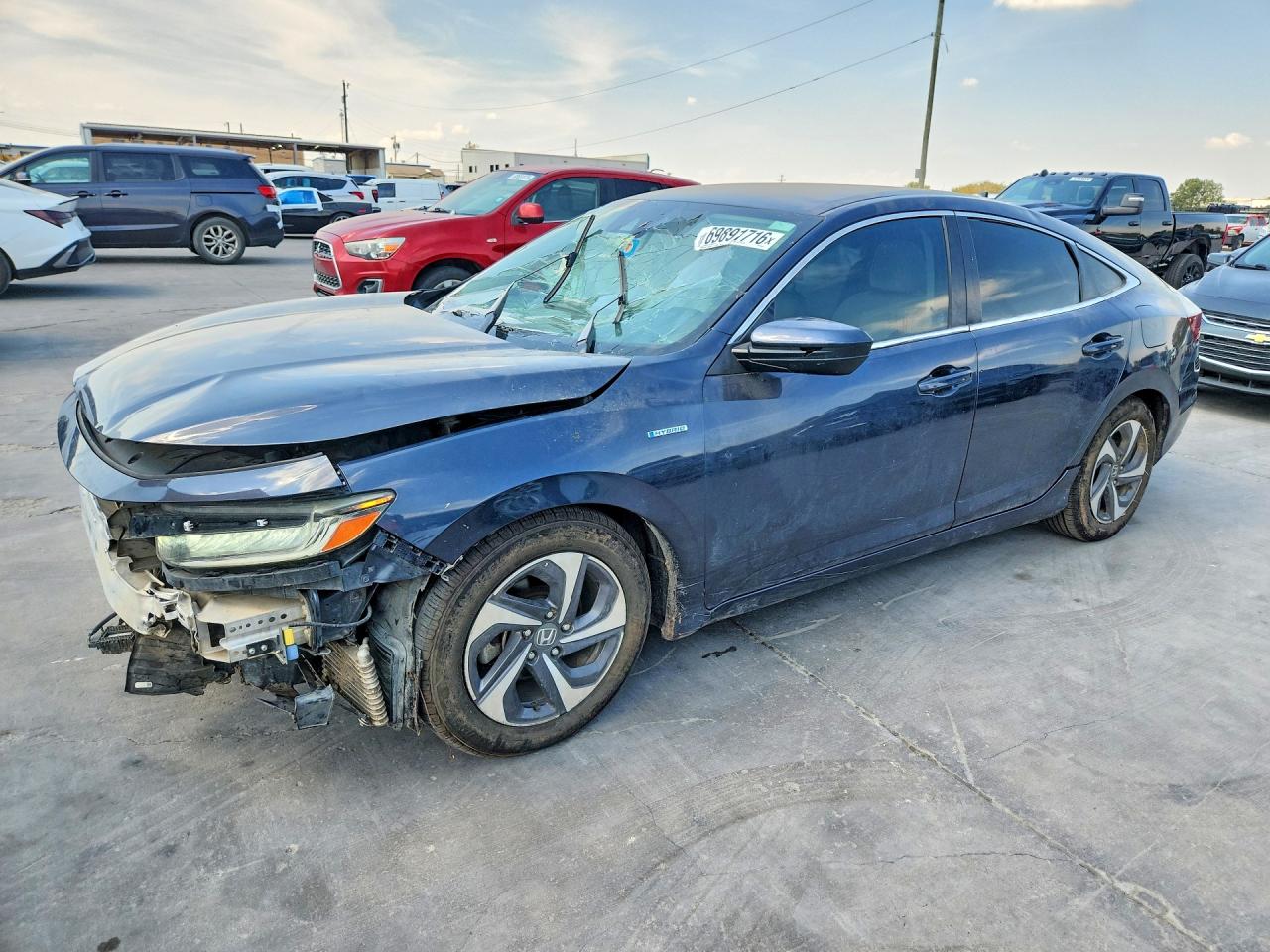 2019 HONDA INSIGHT EX | 19XZE4F58KE004455 | UPCARS