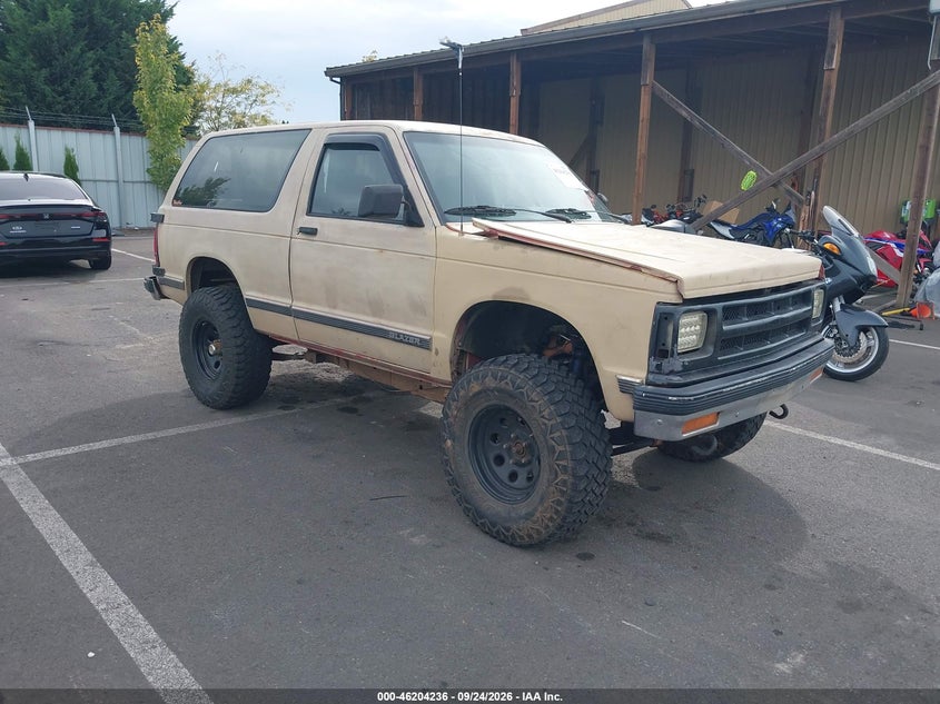1992 CHEVROLET BLAZER S10 | 1GNCT18Z5N0120288 | UPCARS