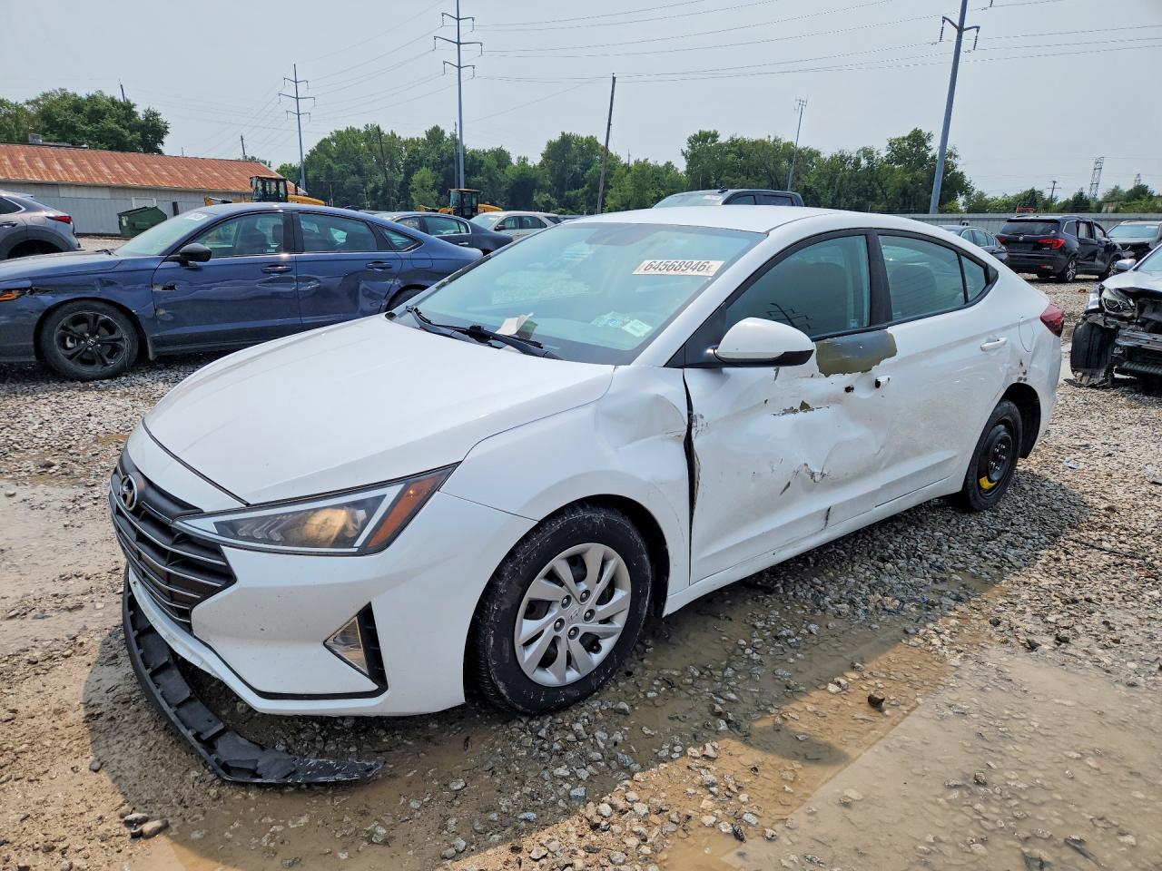 2019 HYUNDAI ELANTRA SE | 5NPD74LF7KH461593 | UPCARS